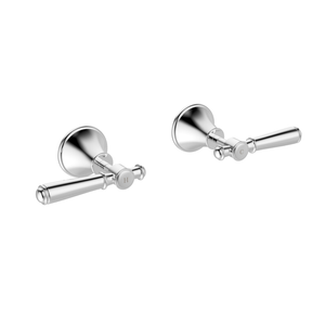 Mondella Chrome Maestro Wall Top Assembly Tap Set - Chrome