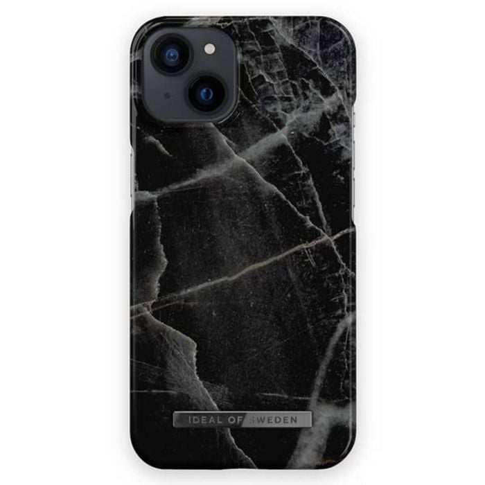 Ideal Of Sweden Black Thunder Marble Case (suits Iphone 14 Plus)
