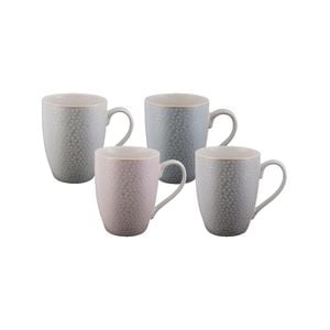 Bundanoon New Bone China Coffee & Tea Mugs - 355ml Pastel Petals