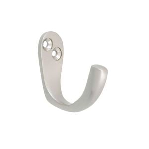 Zenith 40mm Brushed Nickel Single Robe Hook