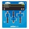 Sutton Tools 3 Piece Metal Impact Hex Shank Set 