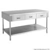 Modular Systems Work Bench With 3 Drawers And Undershelf Swbd-7-1500