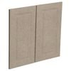 Kaboodle 600mm Raw Board Heritage Rangehood Doors - 2 Pack