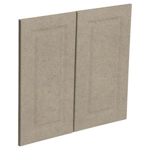 Kaboodle 600mm Raw Board Heritage Rangehood Doors - 2 Pack