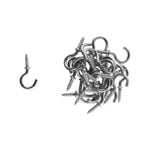 Everhang 8mm Zinc Plated Cup Hooks - 25 Pack