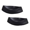 SOGA 2X 37x12.5cm Ceramic Boat Plate