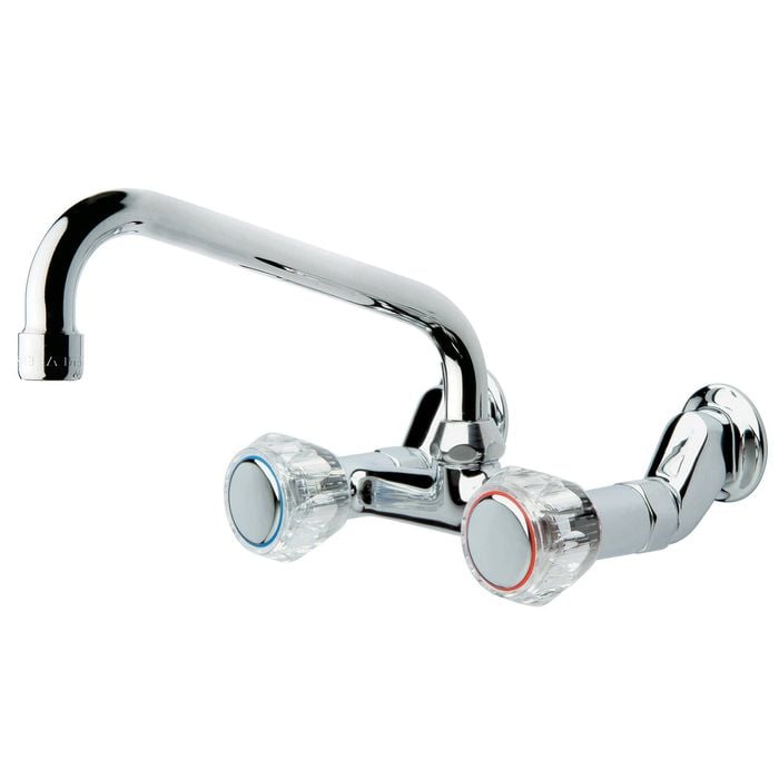 Foreno Chrome Espree Sink Faucet - Suits All Pressures