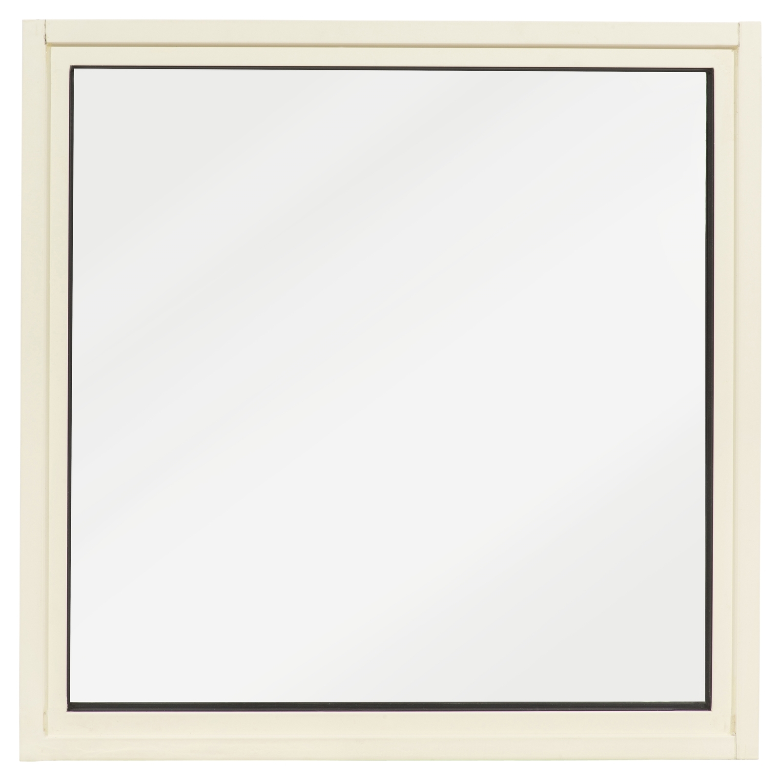 Polar View Windows 600 x 600mm White Birch Fixed Panel Double Glazed Window product image
