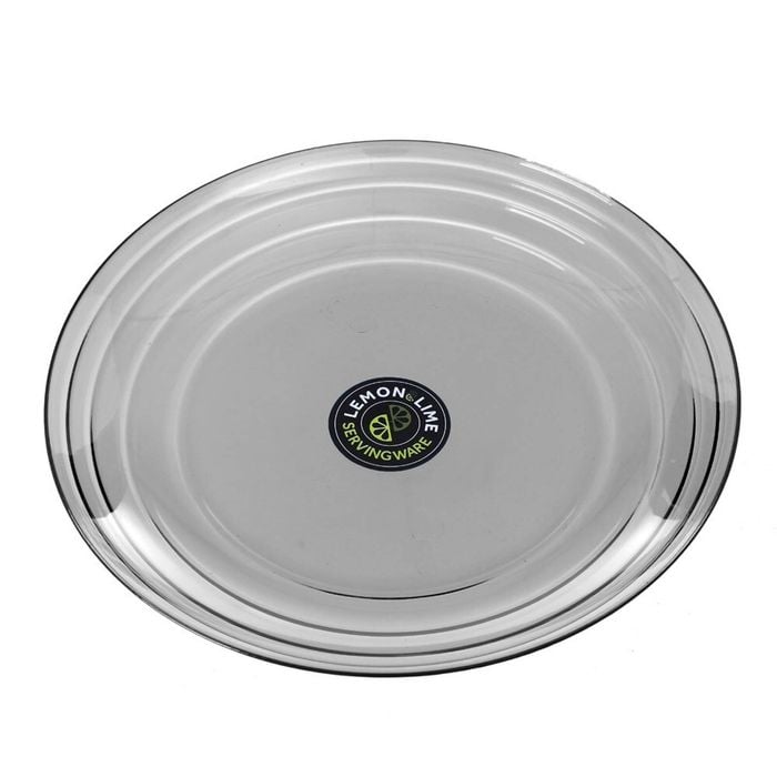 Lemon & Lime Wave Deco Serving Plate 27.5cm Assorted