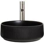 CIBO Black Matte Lume Round Basin
