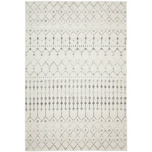 Liu Elsa Silver 400x300cm - Oversize Pet Friendly Power Loomed Rug