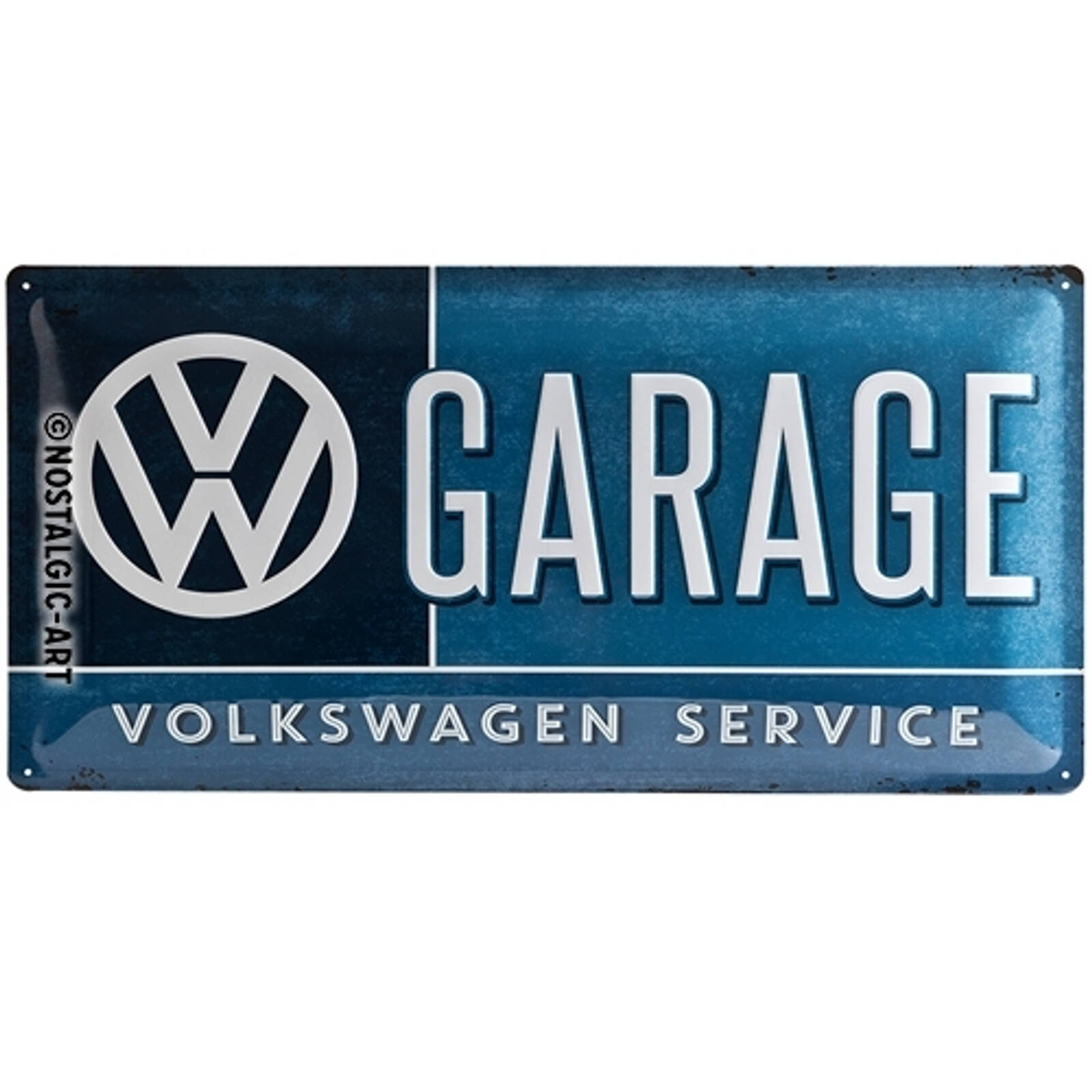 Nostalgic Art Wall Decor VW Garage 25x50cm Metal Long Sign - Bunnings ...