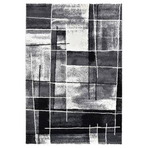 Loom & Lace Millard 297 280x380 Dark Grey Black Rug