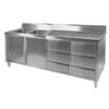 Modular Systems Kitchen Tidy Cabinet With Double Left Sinks Dsc-2100l-h