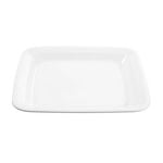 Lemon & Lime Square 40x40cm Serving Platter - White