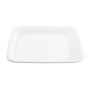 Lemon & Lime Square 40x40cm Serving Platter - White