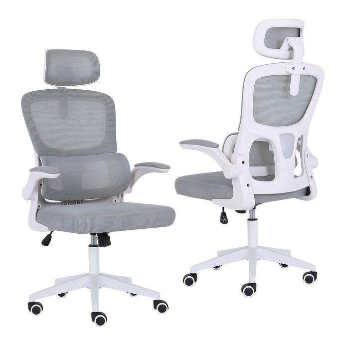 Office Chair Flip-Up Armrest SITIO - GREY - SITIO | Grey | Mesh,PP