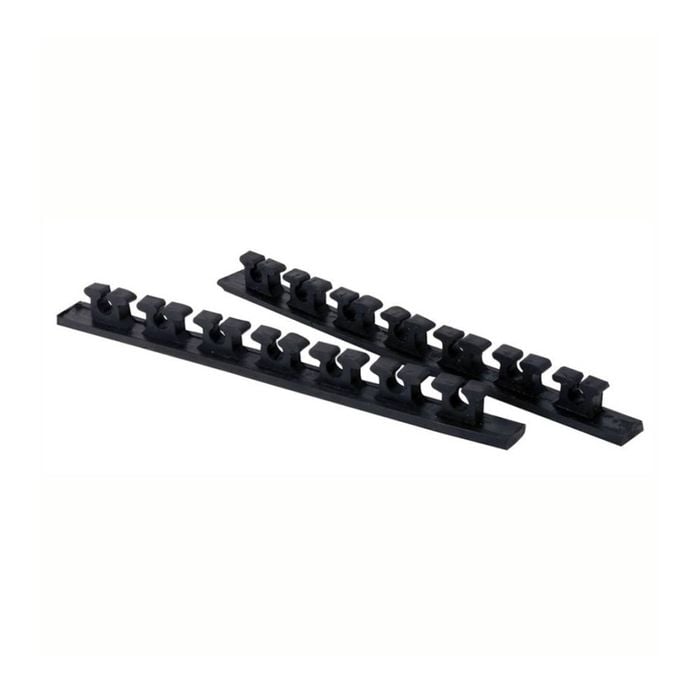 2 Pack Wilson Small Moulded Rubber Rod Racking - Holds Up To 14 Fishing Rods