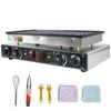 3200w Commercial Electric Pancake Maker Nonstick Teflon Poffertjes Dorayaki Waffle Dutch Baker Machine