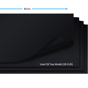 50x85cm Non-Stick Solid Mats - 28 Pack - Copper | Non Stick | Small