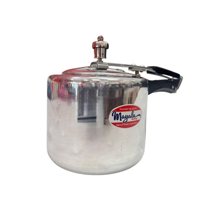 Mayalu 3-Litre New Contura Pressure Cooker, Silver