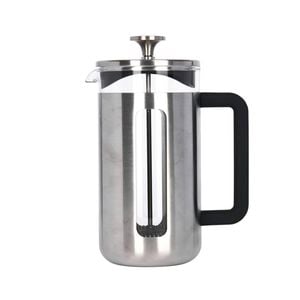 La Cafetiere Pisa Cafetiere 8 Cup 1L - Chrome