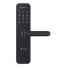 Austyle 291 x 70mm Matt Black Digital Lever Latch Set