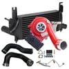 Gen1 High Flow Turbo Charger With 75mm Intercooler & Hoses And Genuine Oil Feed Pipe For Nissan Pathfinder R51 Yd25 2.5l