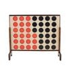 115cm Wide Mega Wooden Connect 4 Game With Red And Black Counters