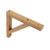 Carinya 150 x 130mm Varnished Bamboo Stayed Bracket
