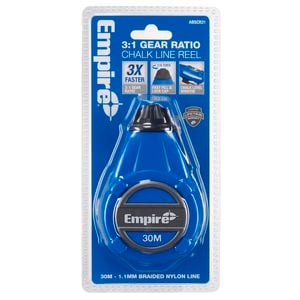 Empire 3:1 Gear Ratio ABS Chalk Reel