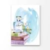 Blue Color Perfume Print 100% Australian Made 100 x 150cm (Acrylic)
