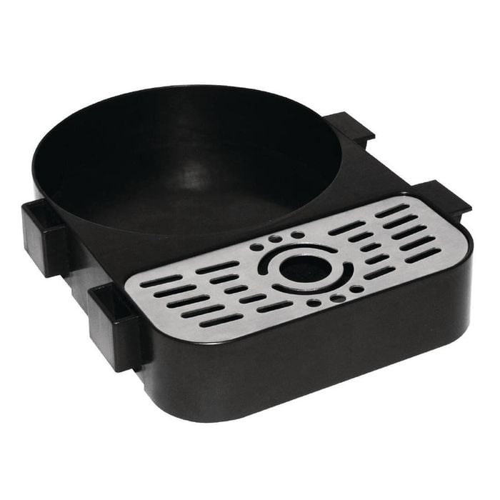 Olympia Drip Tray For Airpots Interlocking Black Tray For Models Up To 4l Dishwasher Safe Commercial Beverage Service