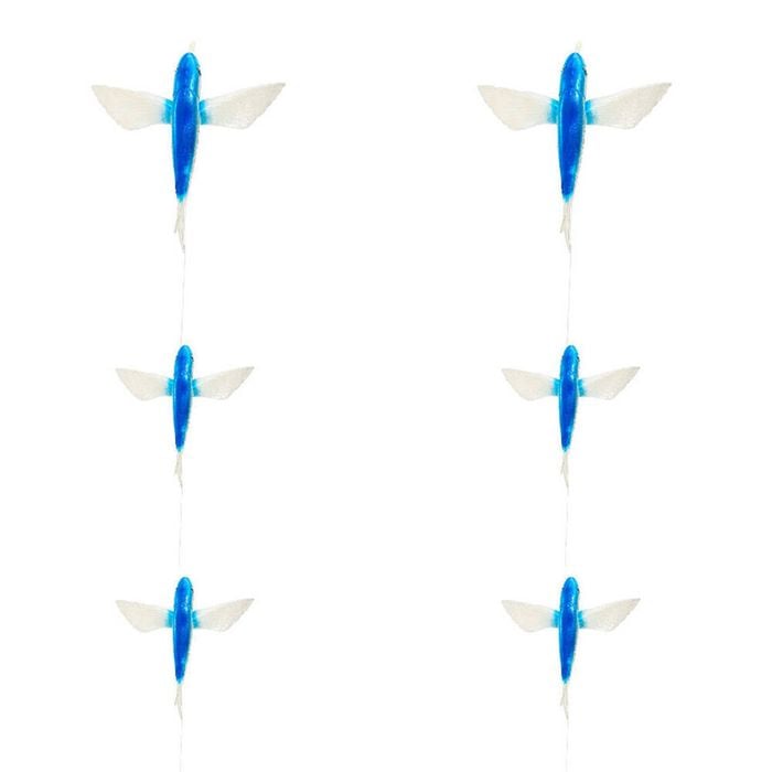 2PK Sea Pro Daisy Chain 3 Bird 36x31.5cm - Blue 1 Large & 2 Small