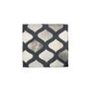Multi-Purpose Animal Hide Ogee Patch Grey with Woollen Fleece Reverse