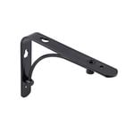 Carinya 150 x 120mm Black Classic Arch Stayed Bracket