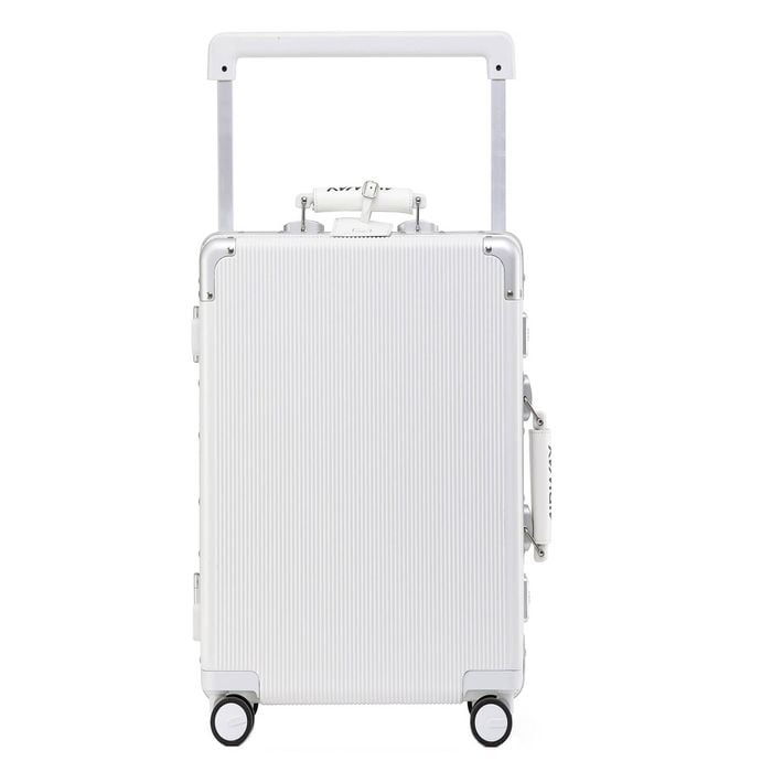 AIRWAY Titan Plus- Aluminium Frame Suitcase Medium Check-In Luggage 24 Inch