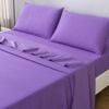 LINENOVA Microfiber Soft 1200TC Sheet Set - Purple Queen