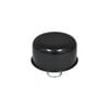 Black Push-in Breather Cap to suit Aftermarket Valve/Rocker Covers