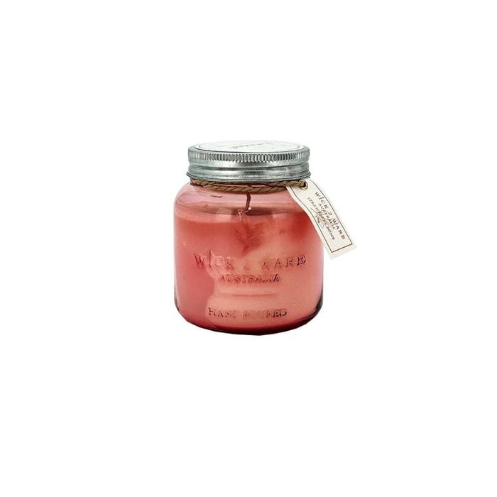 Soy Candle Jar - 270g - Strawberry Bomb