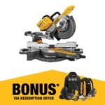 DeWALT 54V XR Flexvolt 254mm Cordless Mitre Saw DCS727N-XE - Skin Only