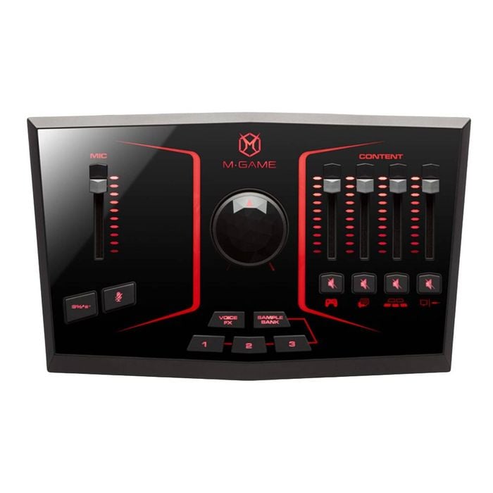 M-Game USB Streaming Interface/Mixer w/LED Lighting/Sampler/Voice Shaping