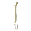 Nero Mecca Care 25mm Grab Rail And Adjustable Shower Rail Set 900mm Brushed Gold
