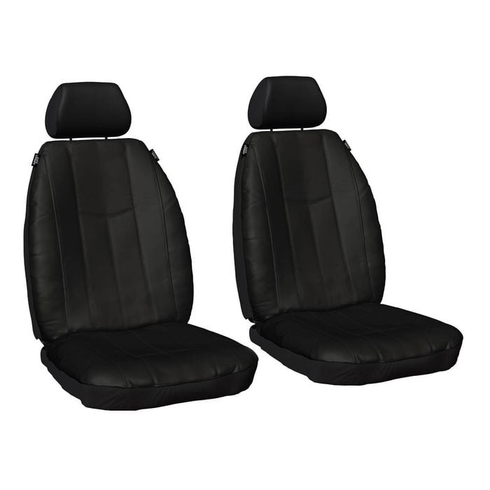 Sperling Empire Leather Front Black Seat Covers ASX 2010-On