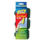 MR CLEAN Heavy Duty Dish Wand Refills - 3 Pack