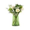 Nicola Spring Jebel Recycled Glass Large Vase - Wide Table Center Piece - 3.5L