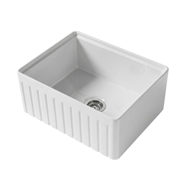 Kaboodle 600mm Fireclay Farmhouse Sink