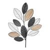 LVD Metal/Bamboo 81cm Leaves Wall Art Hanging Home Decor