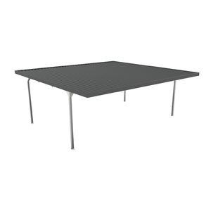 Absco Structures 5.5 x 5.5 x 2.37 Monument Double Skillion Carport