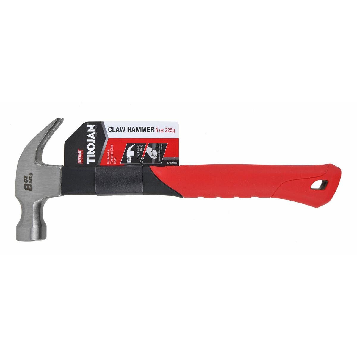 Trojan 8oz 225g Fibreglass Claw Hammer - Bunnings Australia